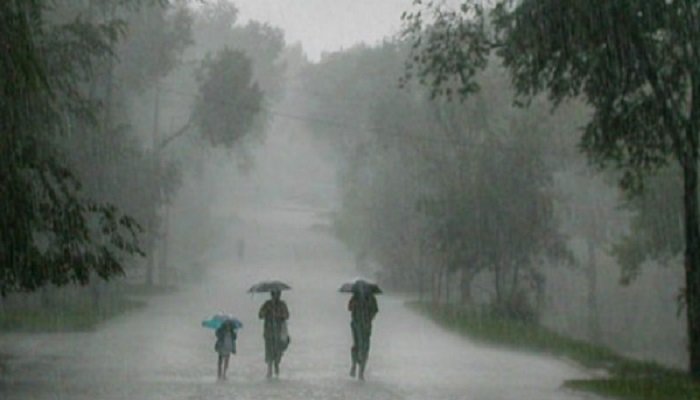भारी बारिश बनी रोड़ा, लोगों को करना पड़ा मुश्किलों का सामना