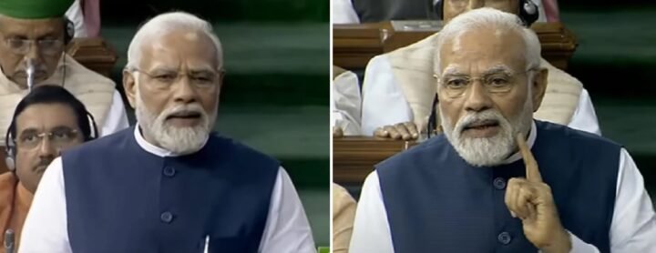 संसद में PM Modi बोले- विपक्ष को सीक्रेट वरदान, बुरा चाहते हैं भला होता है; 2028 में फिर लाना अविश्वास प्रस्ताव