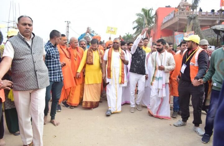 करौली शंकर ने निकाली ‘रोग मुक्त शोक मुक्त भारत’ पदयात्रा